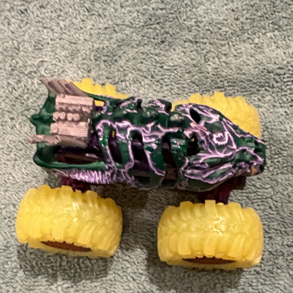 Monster Truck Toy with Yellow Wheels
